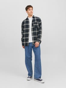 Jack & Jones Regular Fit Karo marškiniai -Black - 12239308