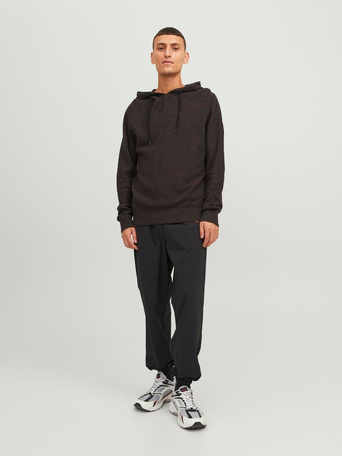 Jack & Jones Sweat à capuche -Seal Brown - 12239312