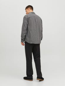 Jack & Jones Regular Fit Checked shirt -Black - 12239322
