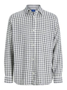 Jack & Jones Regular Fit Kostkovaná košile -Cloud Dancer - 12239322