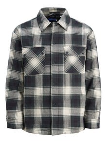Jack & Jones Regular Fit Rutete skjorte -Dark Navy - 12239328
