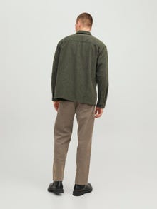 Jack & Jones Regular Fit Permatomi marškiniai -Forest Night - 12239329