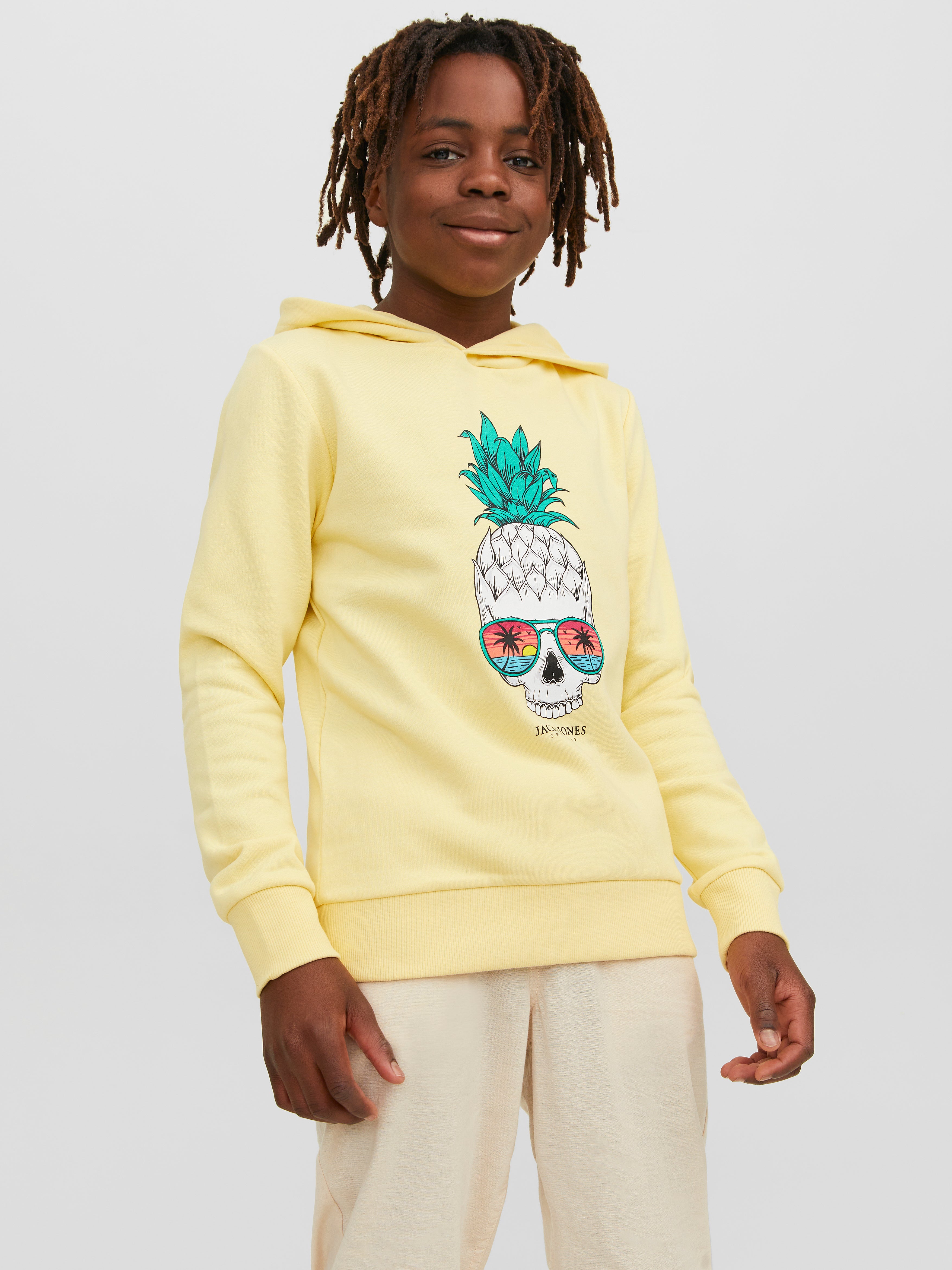 Boys 2025 yellow sweatshirt