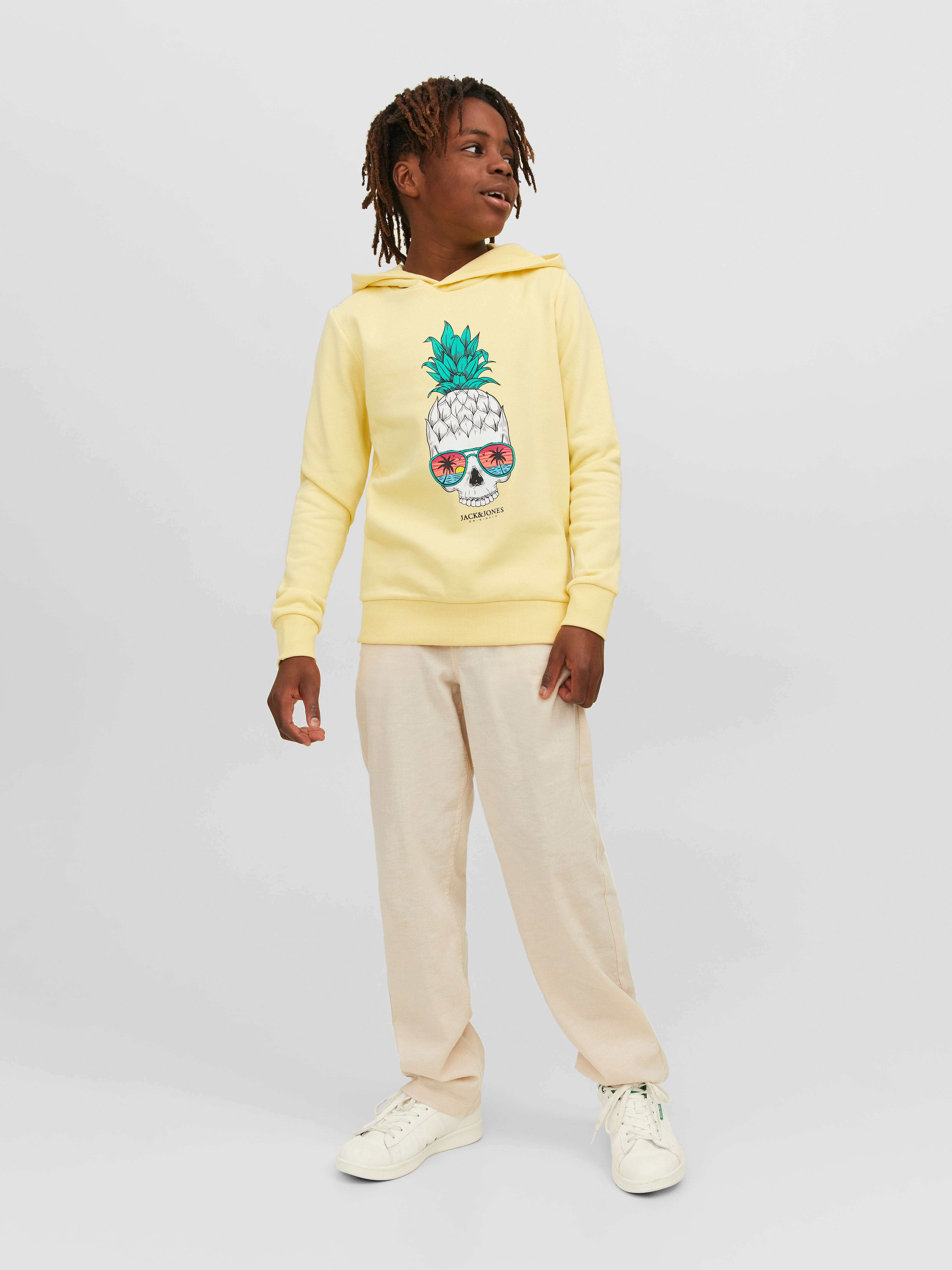 Boys 2025 yellow sweatshirt