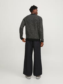 Jack & Jones Melerat Stickad tröja -Black - 12239460