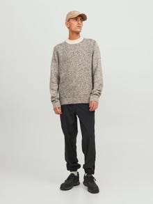 Jack & Jones Melerat Stickad tröja -Peyote - 12239460