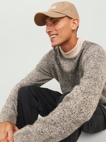 Jack & Jones Melerat Stickad tröja -Peyote - 12239460