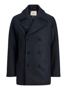 Jack & Jones Casaco pea coat -Dark Navy - 12239479