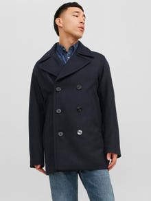 Jack & Jones Pea coat -Dark Navy - 12239479