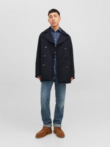 Jack & Jones Bokakabát -Dark Navy - 12239479