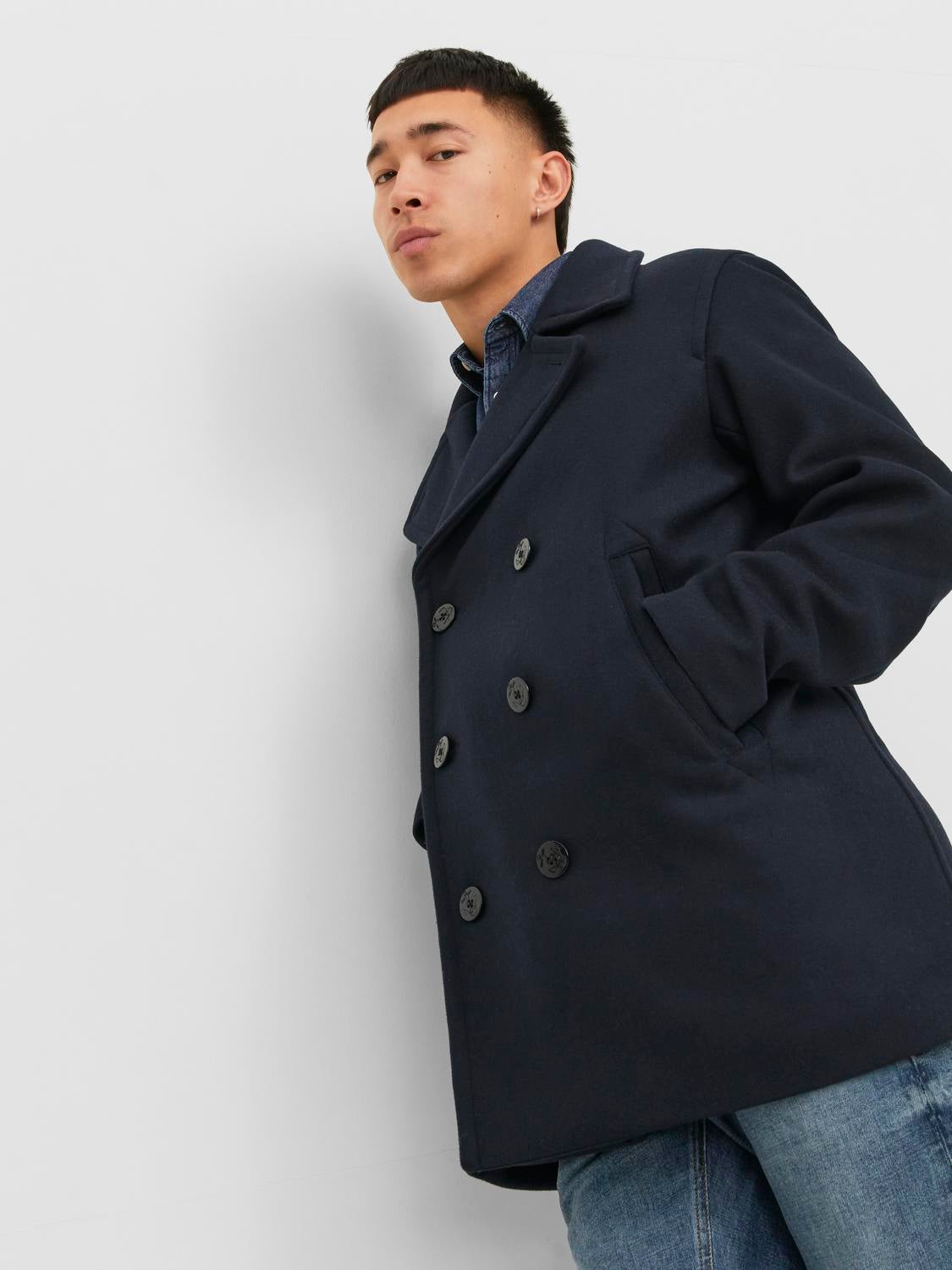 Jack and best sale jones peacoat