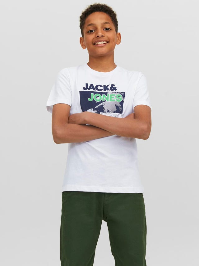 Jack & Jones Logo T-shirt For boys - 12239540