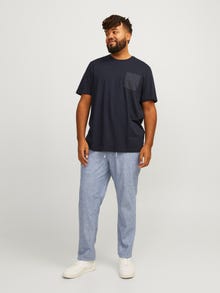 Jack & Jones Plus Size Carrot fit Classic pants -Faded Denim - 12239548