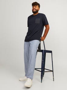 Jack & Jones Plus Size Carrot fit Classic pants -Faded Denim - 12239548