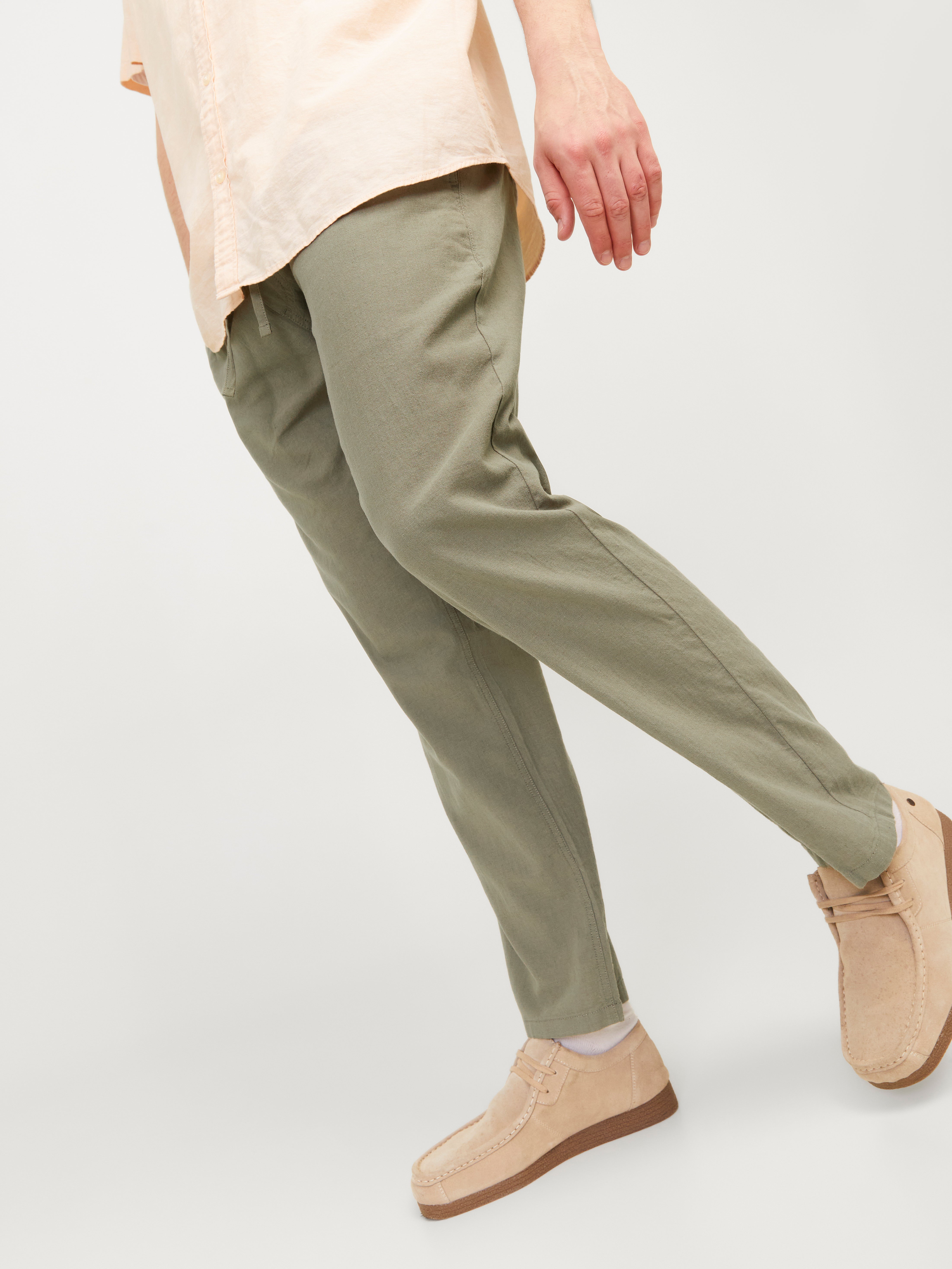 Plus Size Carrot fit Classic pants | Dark Green | Jack & Jones®