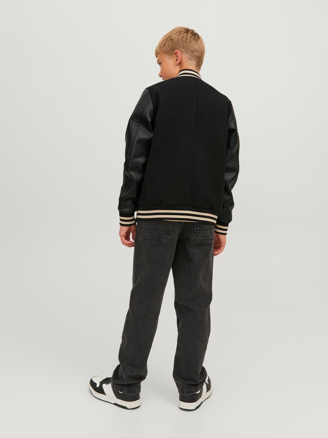 Jack & Jones Baseball jacket For boys -Black - 12239791