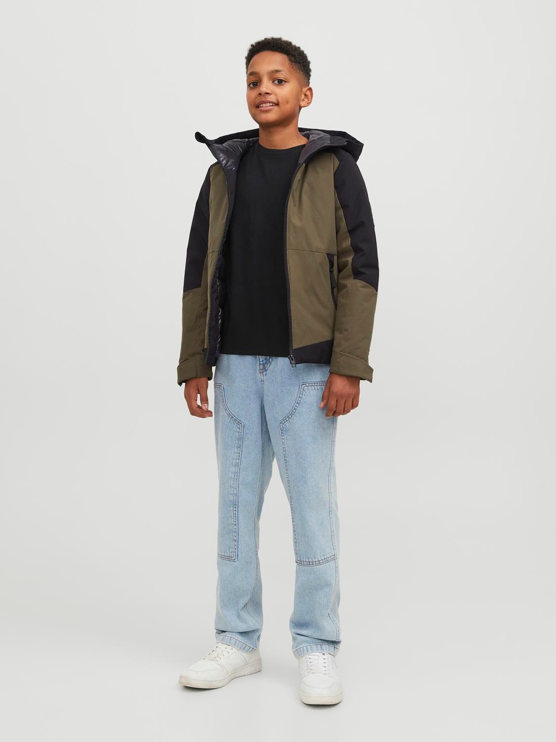 Jack & Jones Jacket For boys -Olive Night - 12239941