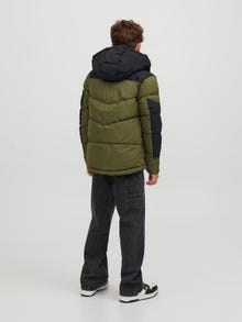 Jack & Jones Καπιτονέ μπουφάν Για αγόρια -Olive Night - 12239956