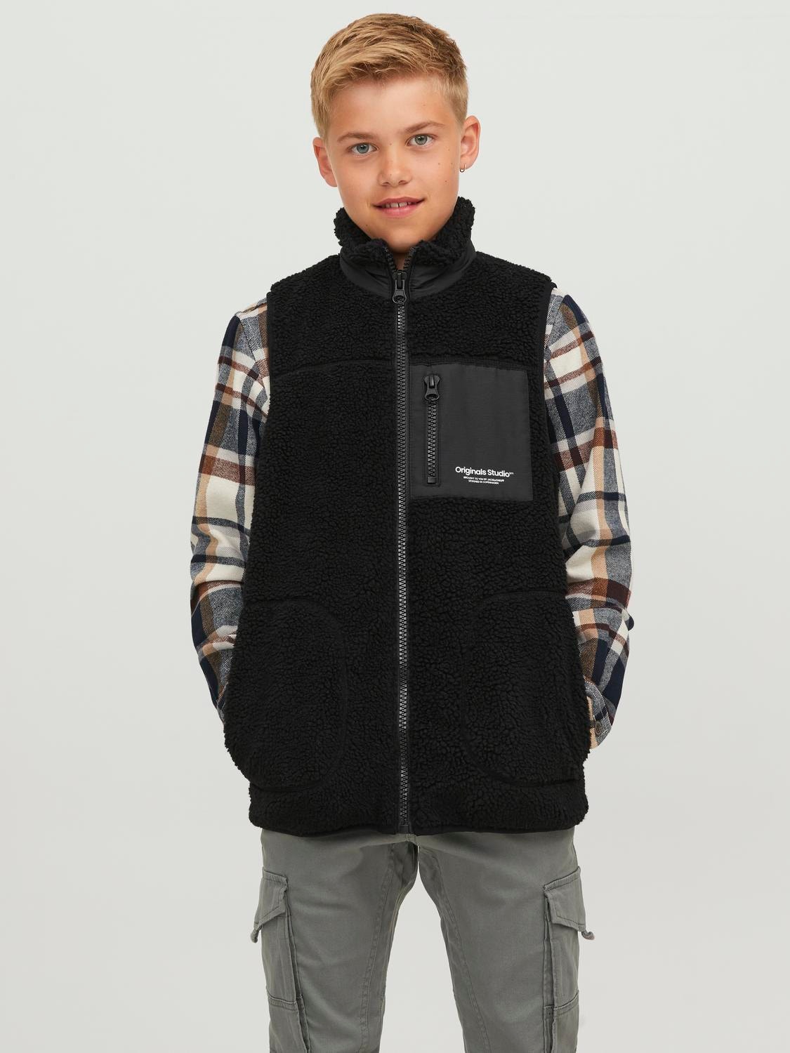 Jack & Jones Veste sans manches Pour les garçons -Black - 12240092