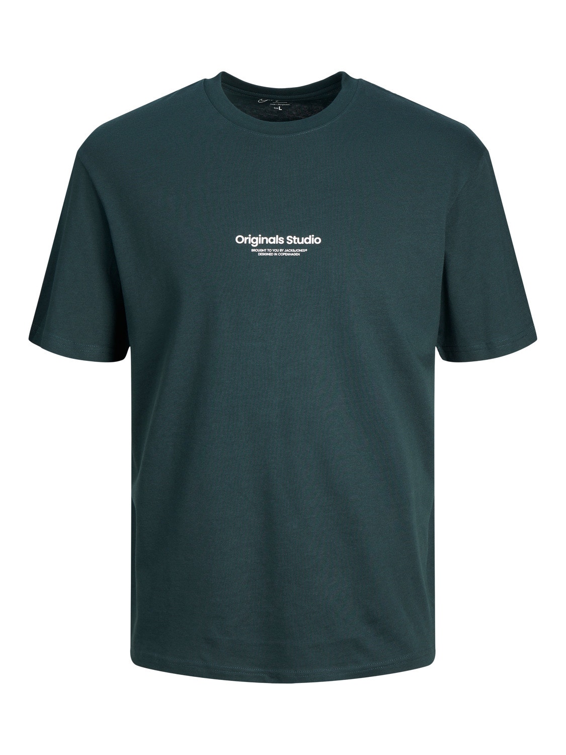 Jack & Jones Printed Crew neck T-shirt -Magical Forest - 12240121