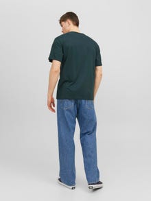 Jack & Jones Trykk O-hals T-skjorte -Magical Forest - 12240121