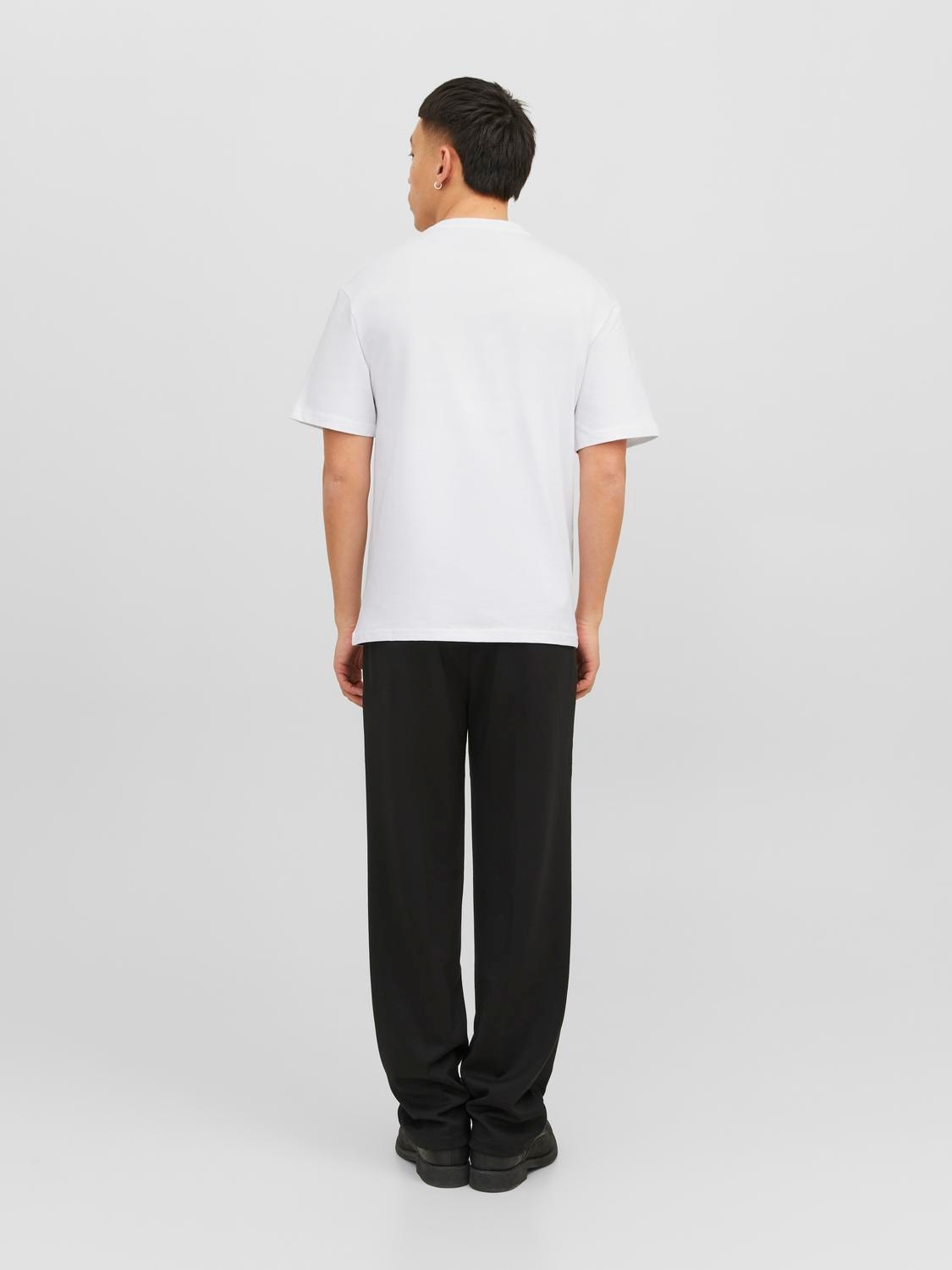 Jack & Jones T-shirt Imprimé Col rond -Bright White - 12240121