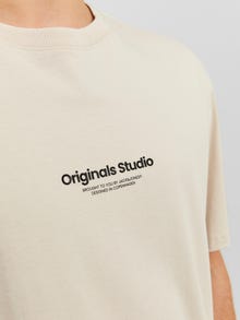 Jack & Jones T-shirt -Moonbeam - 12240121