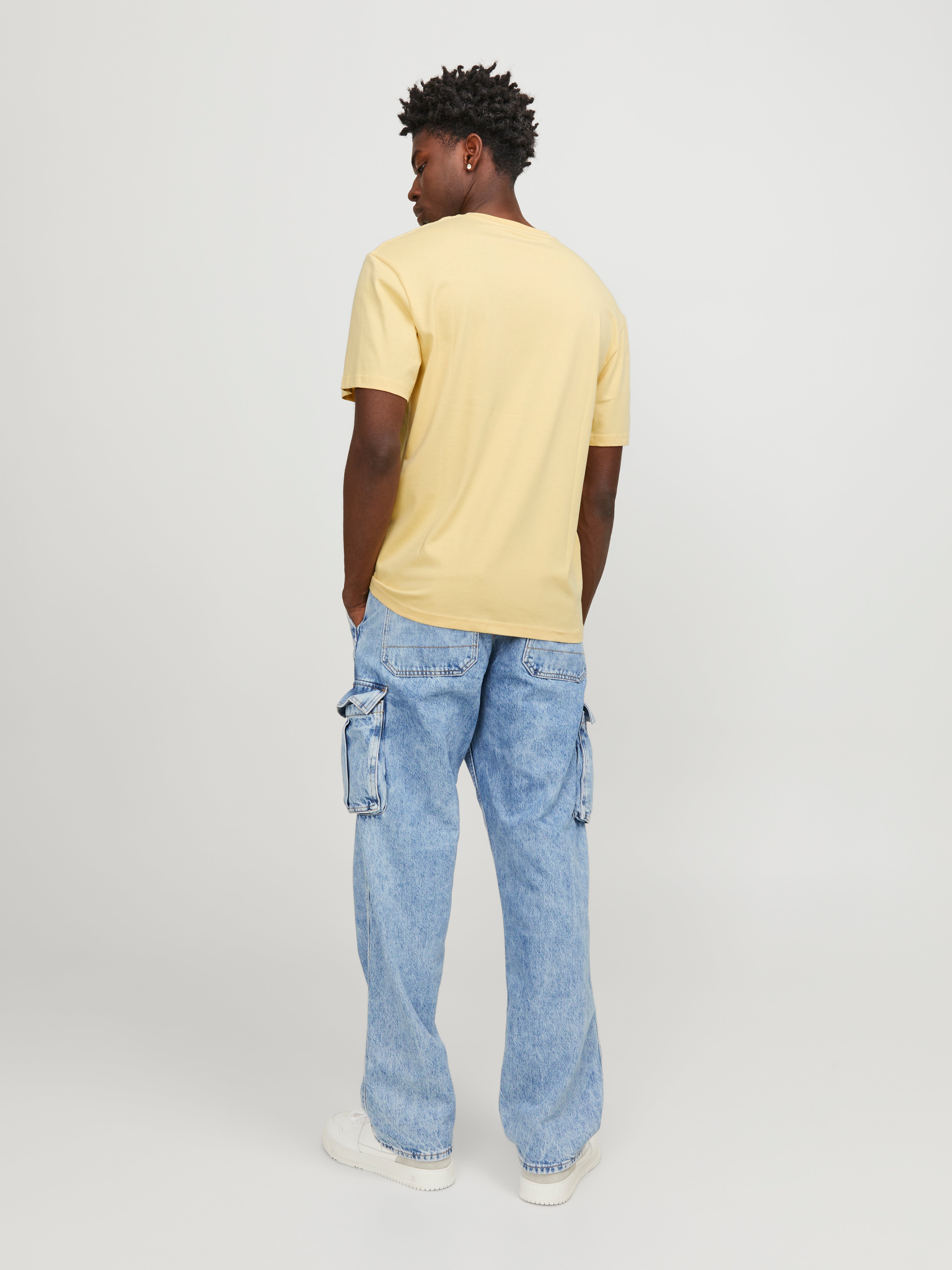 7246 Yellow Crew Neck T-Shirt