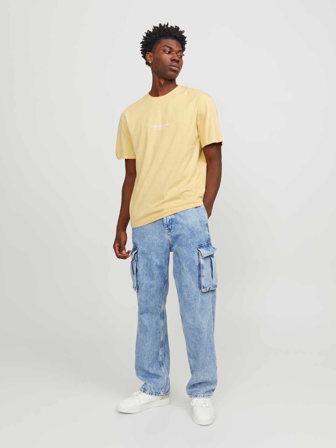 Check styling ideas for「Oversized Striped Half-Sleeve T-Shirt、Baggy Jeans」|  UNIQLO US