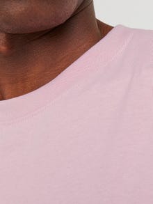 Jack & Jones Printet Crew neck T-shirt -Pink Nectar - 12240121