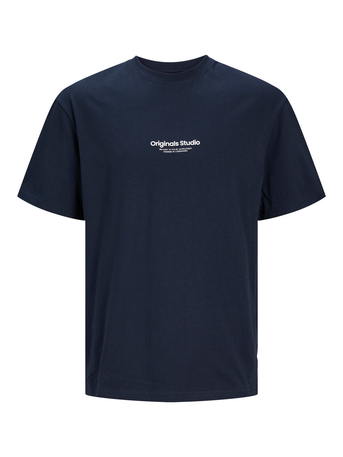 Jack & Jones T-shirt Estampar Decote Redondo -Sky Captain - 12240121