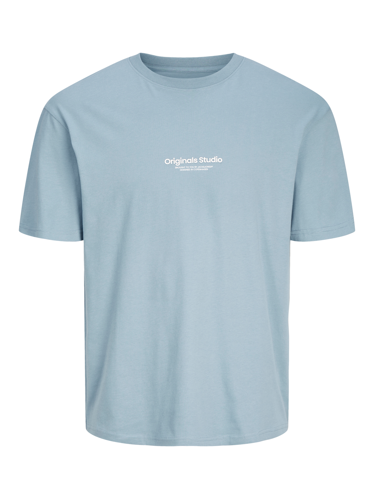 Jack & Jones Printed Crew neck T-shirt -Mountain Spring - 12240121