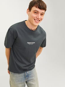 Jack & Jones Gedruckt Rundhals T-shirt -Forest River - 12240121