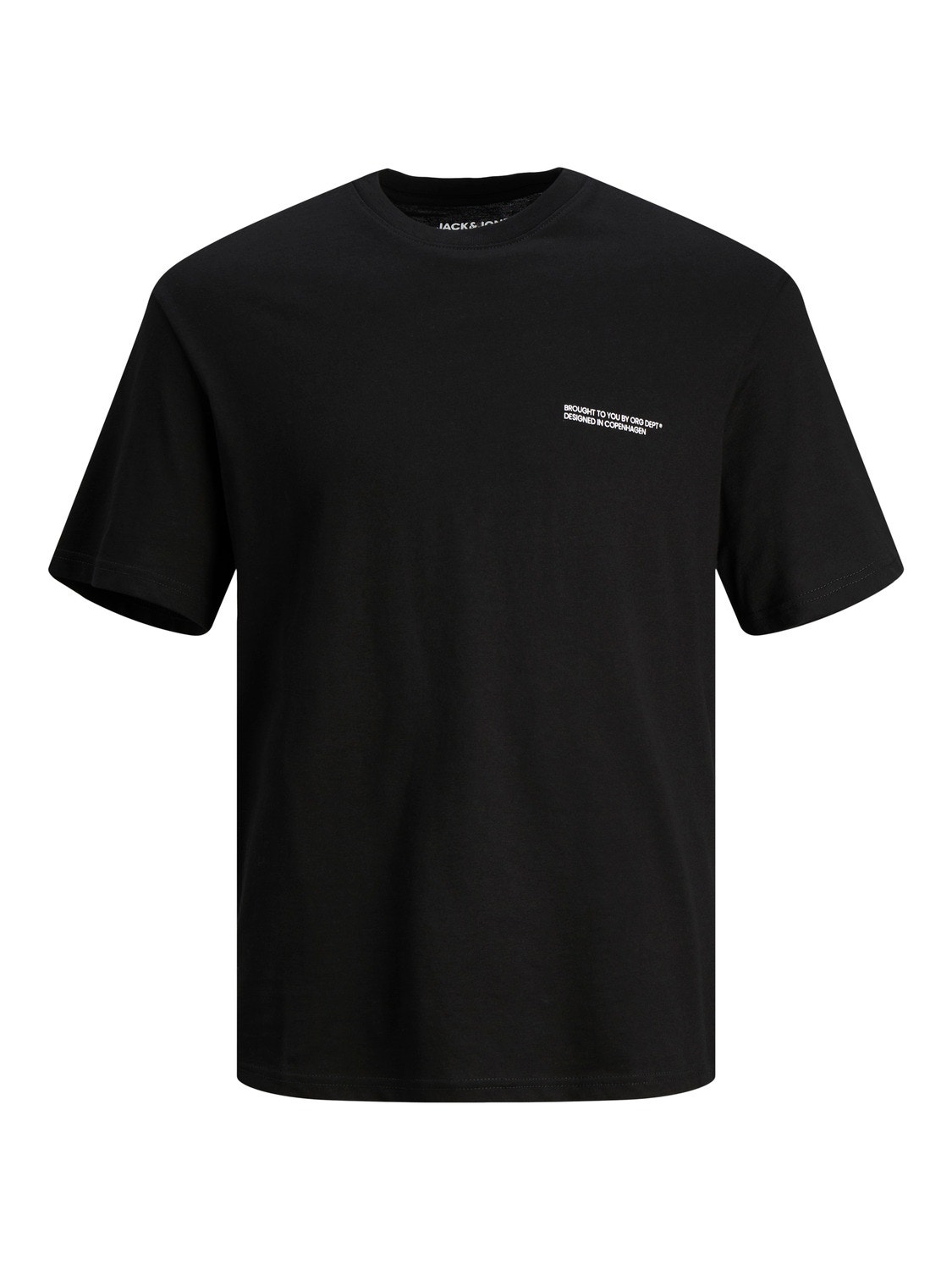 Jack & Jones Gedruckt Rundhals T-shirt -Black - 12240122