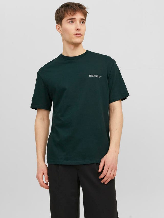 Jack & Jones Gedruckt Rundhals T-shirt - 12240122