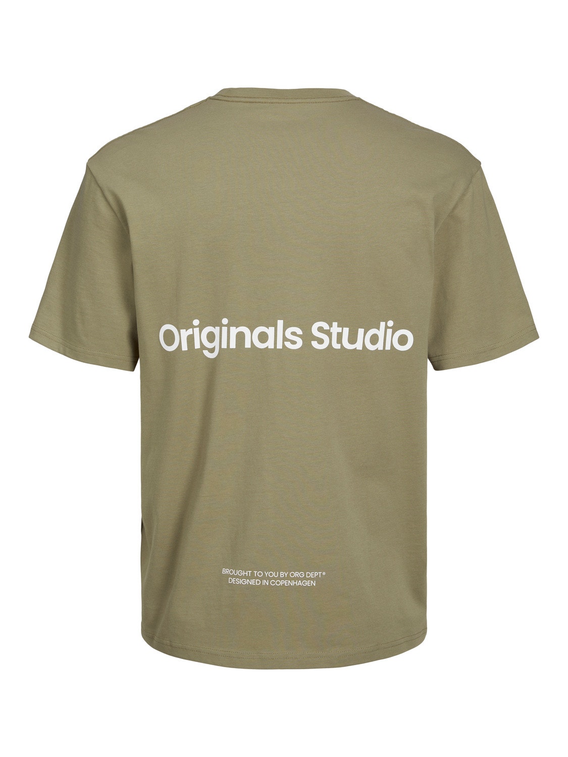 Jack & Jones Nadruk Okrągły dekolt T-shirt -Aloe - 12240122