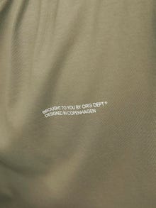Jack & Jones Gedrukt Ronde hals T-shirt -Aloe - 12240122