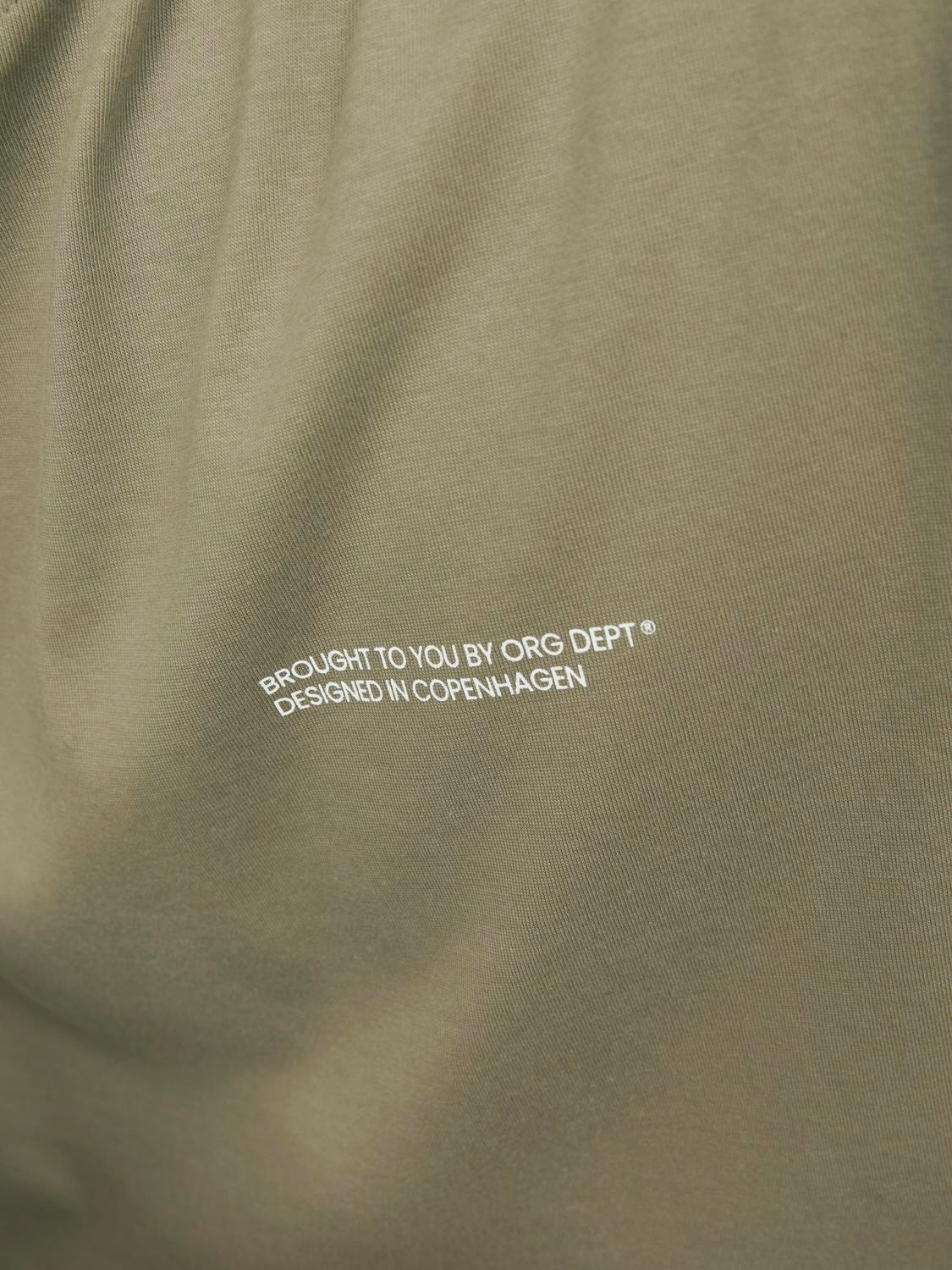 Jack & Jones Printed Crew neck T-shirt -Aloe - 12240122