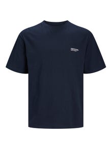 Jack & Jones Gedrukt Ronde hals T-shirt -Sky Captain - 12240122
