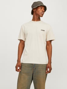 Jack & Jones Καλοκαιρινό μπλουζάκι -Moonbeam - 12240122