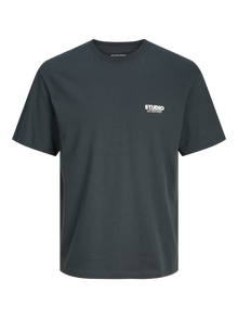 Jack & Jones Bedrukt Ronde hals T-shirt -Forest River - 12240122