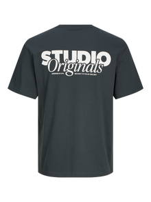 Jack & Jones Gedruckt Rundhals T-shirt -Forest River - 12240122