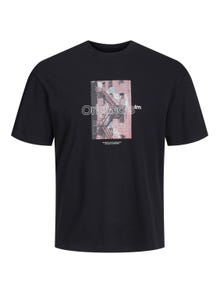 Jack & Jones T-shirt Imprimé photo Col rond -Black - 12240123