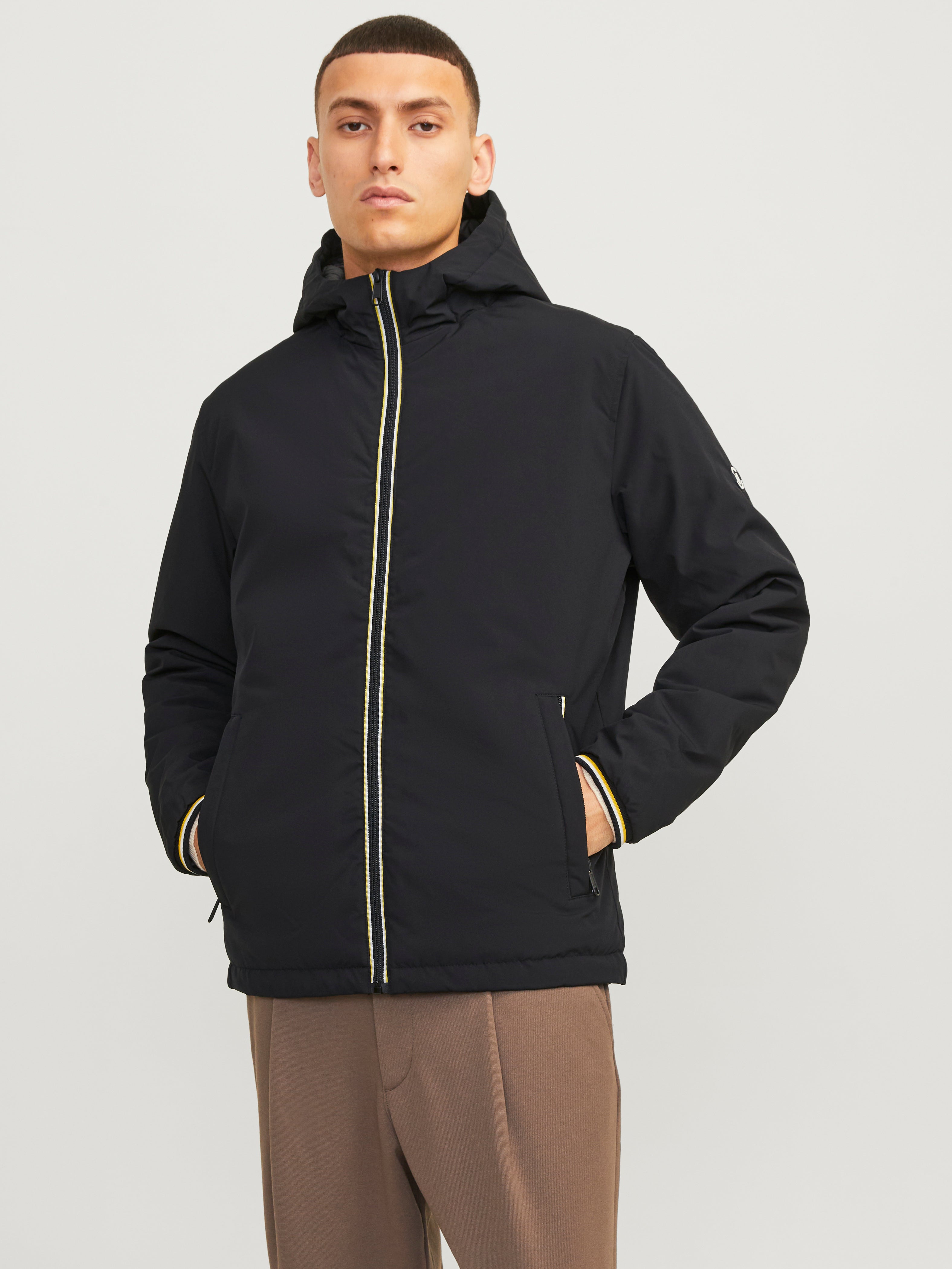 Jack & Jones Premium Harrington Jacket - Dark Blue | very.co.uk