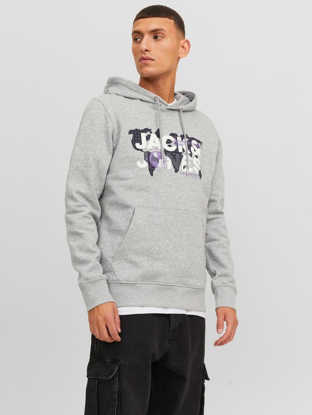 Jack & Jones Hoodie Logo - 12240214