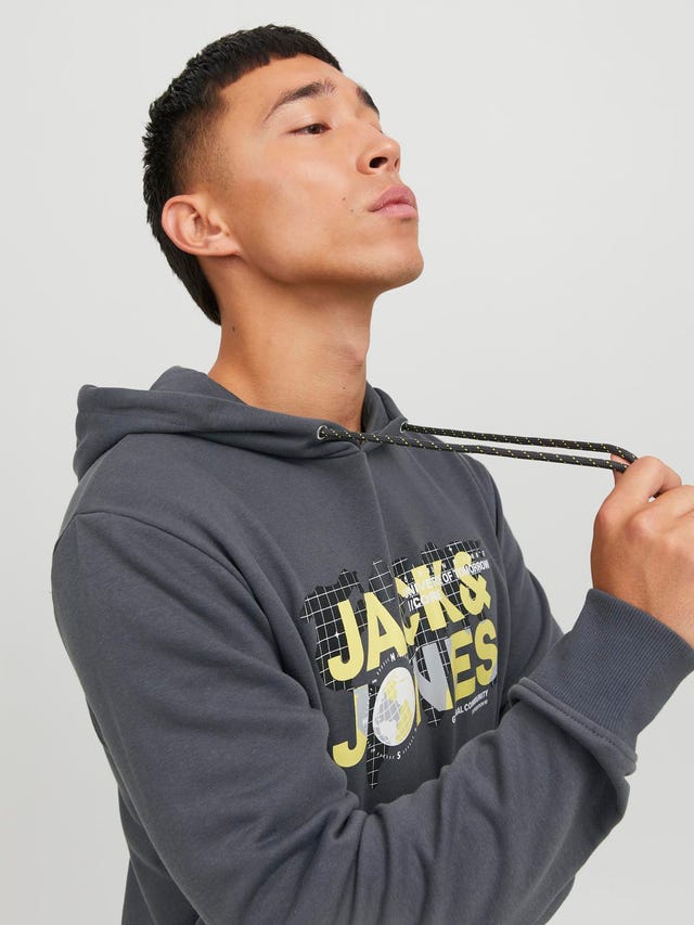 Jack & Jones Logo Hættetrøje - 12240214