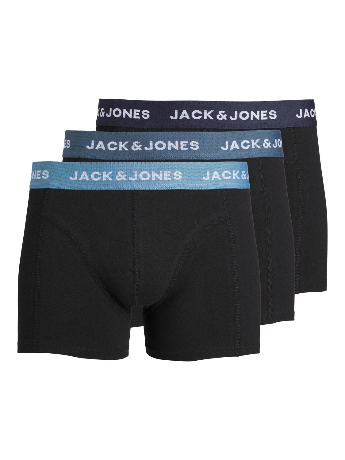 Jack & Jones Pack de 3 Boxers -Black - 12240256