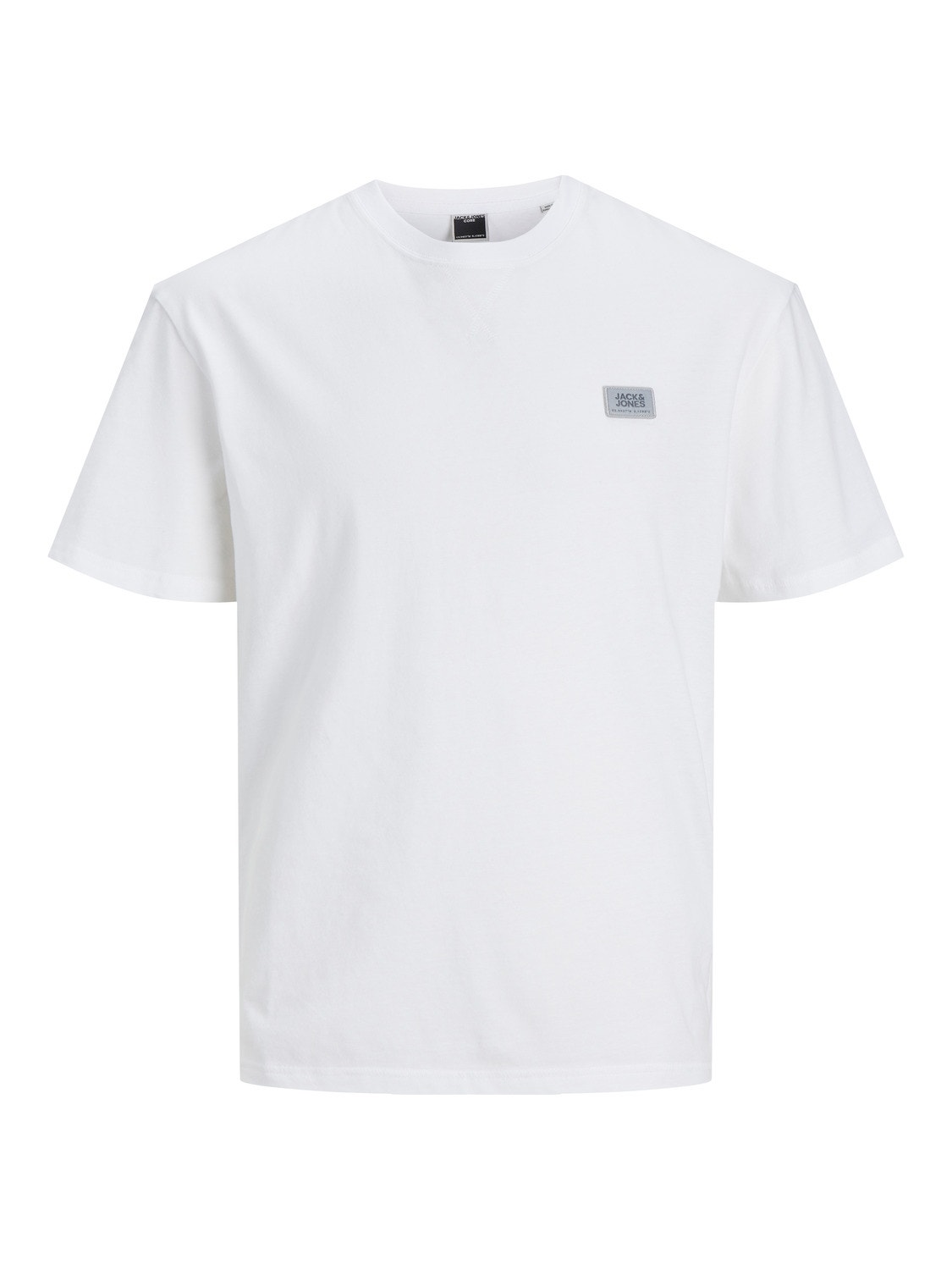 Jack & Jones Logo Rundhals T-shirt -White - 12240266