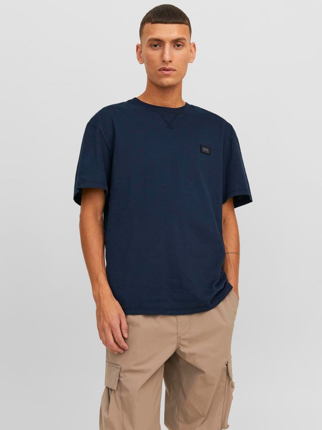 Jack & Jones Logo Crew neck T-shirt - 12240266