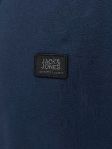 Jack & Jones Logotipas Apskritas kaklas Marškinėliai -Navy Blazer - 12240266